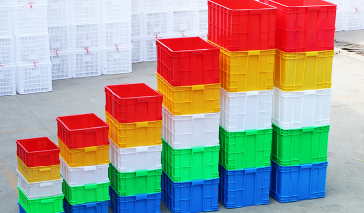 如何將塑料周轉箱固定
